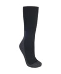 Trespass Mens Shak Lightweight Hiking Boot Socks (1 Pair) - Black - Size UK 4-7