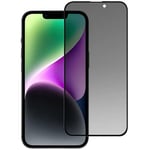 Weilis iPhone XR Privacy skjermbeskytter i herdet glass