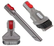 Tool Kit for DYSON V7 V8 Vacuum Crevice Dirt Brush 2 in 1 Upholstery Attachment