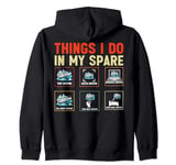 Cruise Heartbeat Things I Do In My Spare Time Cruising Zip Hoodie