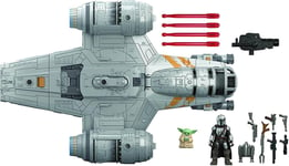 Star Wars Mission Fleet The Mandalorian Razor Crest Vehicle Playset with Figures