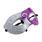 Venetiansk Mask - Silver/Magenta