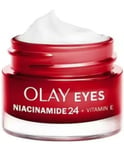 Olay Eyes Niacinamide 24 & Vitamin E Fragrance Free Eye Cream 15ml | Same Day Di
