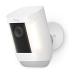 Ring spotlight Cam Pro battery valvontakamera, valkoinen