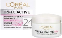 L'Oreal Skin Expert L'Oreal Paris Triple Active Day Moisturiser Dry and Sensitiv
