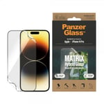 PanzerGlass iPhone 14 Pro Skärmskydd Matrix Hybrid Glass EasyAligner