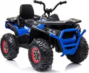 Lean Cars Elektrisk 4X4 Fyrhjuling För Barn Xmx607 Blå