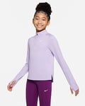 Nike Dri-FIT Older Kids' (Girls') Long-Sleeve 1/2-Zip Top