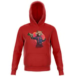 Guardians of the Galaxy Retro Rocket Raccoon Kids' Hoodie - Red - 11-12 ans
