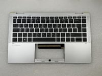 For HP EliteBook x360 1040 G8 M46732-261 Bulgarian Palmrest Keyboard Top Cover
