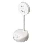 Wall Sconce Wireless Spotlight Battery Operated Dimmable 360° Rotation White