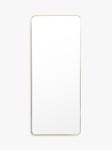 Gallery Direct Riverside Full-Length Metal Frame Leaner Mirror, 170 x 70cm