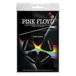 Pink Floyd Logo Tri-Tip Guitar Pick Pack Set of 5 One Size