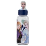 Stor - Water Bottle w/3D Figurine 560 ml - Frozen (088808723-74854)
