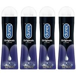 Durex Originals Perfect Glide Lubricant 4 Bottles (50ml) Condom Friendly