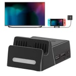 ASHATA Docking Station for Nintendo Switch, Games Charging Dock High Definition Conversion Charger Base for NS Switch to TV, NS Mini Portable Docking Charging Stand