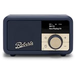 Roberts Revival Petite 2 DAB DAB+ Bluetooth Rechargeable Digital Radio Midnight Blue