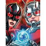 Pyramid International Marvel Ant-Man and The Wasp Canvas (Small World Design) Large Canvas 30cm x 40cm - Official Merchandise