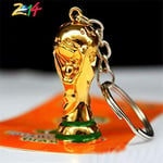 ZheJia Ball Game Gift Keychain World Cup Trophy Key Chain Football Fans Souvenir Type.2