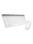 Slim Wireless Combo MK470 - Tastatur & Mus sæt - Tysk - Grå