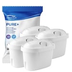 Water Filters Compatible with Brita Maxtra & Filterlogic Universal Refill 4pk