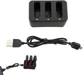 ZYGY New 1PCS 3 in 1 balance charger for black charger for TELLO Quadcopter lithium battery
