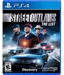 Street Outlaws: The List - PlayStation 4 Standard Edition, New Video Games