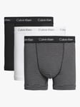 Calvin Klein Cotton Stretch Trunks, Pack of 3