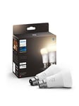 Philips Hue 9.5W A60 B22 Smart Led Bulbs 2-Pack