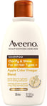Aveeno Clarify and Shine Apple Cider Vinegar Scalp Soothing Shampoo for All Hair