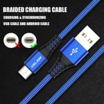 3a Micro Usb Data Sync Cable Cord Fast Quick Charging H Silver 2m