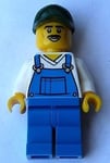 CITY LEGO Minifigure Handyman Builder Decorator Minifig cty1291 Collectable