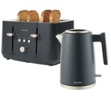 Salter Marino Kettle and Toaster Set 1.7L  Fast Boil 4-Slice Anti-Jamming Blue