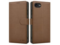 Etui Z Klapką Tech-Protect Wallet Apple Iphone 16E Brown