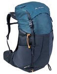 VAUDE Hiking Backpack Brenta, blue 36+6l, Trekking Backpack for Women & Men, Comfortable Backpack Hiking with Integrated Rain Cover, Practical Compartment Layout