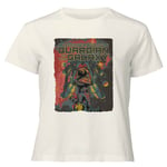 Guardians of the Galaxy I'm A Freakin' Guardian Of The Galaxy Women's Cropped T-Shirt - Cream - L