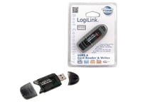 LogiLink Cardreader USB 2.0 Stick för SD/MMC - kortläsare - USB 2.0