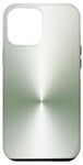 Coque pour iPhone 13 Pro Max Couleur vert sauge simple minimaliste