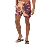 Regatta Men Mawson II' Quick Drying Mesh Lined Shorts Swimwear - Sunset, Large