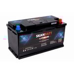 SKANBATT V2 Lithium HEAT Batteri 12V 180AH 150A BMS - Husbil - Bluetooth