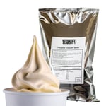 Banana Frozen Yogurt Powder Mix 1.95Kg - Soft Serve For Ice Cream Machines