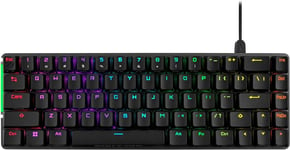 ASUS ROG Falchion Ace 65% RGB Gaming Mechanical Keyboard, Lubed ROG NX Red Swit