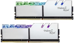 Trident Z Royal Silver 16GB DDR4 3200MHZ DIMM F4-3200C16D-16GTRS