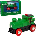 BRIO World Battery Powered Train Engine for Kids Age 3 Years Up - Compatible wit