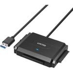 Unitek Adaptateur vers SATA-IDE USB 3.0,Adaptateur Disque Dur IDE SATA pour Disque Dur HDD-SSD Externe Universel 2,5-3,5 pouc [52]
