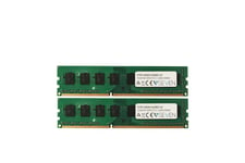 V7 - 16GB:2x8GB - DDR3 RAM - 1600MHz - DIMM 240-pin - Ikke-ECC - CL11