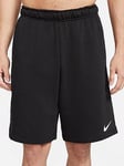 Nike Train Dri-FIT Fleece Shorts - Black, Black, Size Xl, Men
