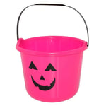 Godishink Halloween-Smiley 19 x 19 cm, Rosa