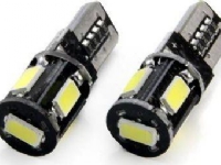 AMiO LED Bulbs CANBUS 5SMD 5730 T10 (W5W) White