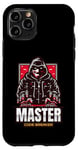 Coque pour iPhone 11 Pro Cybersécurité - Master Code Breaker